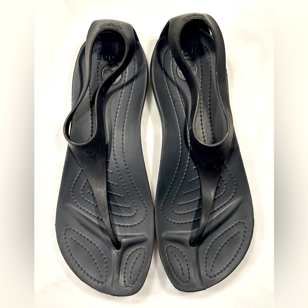 CROCS Sexi Flip Flop Thong Sandals size 9